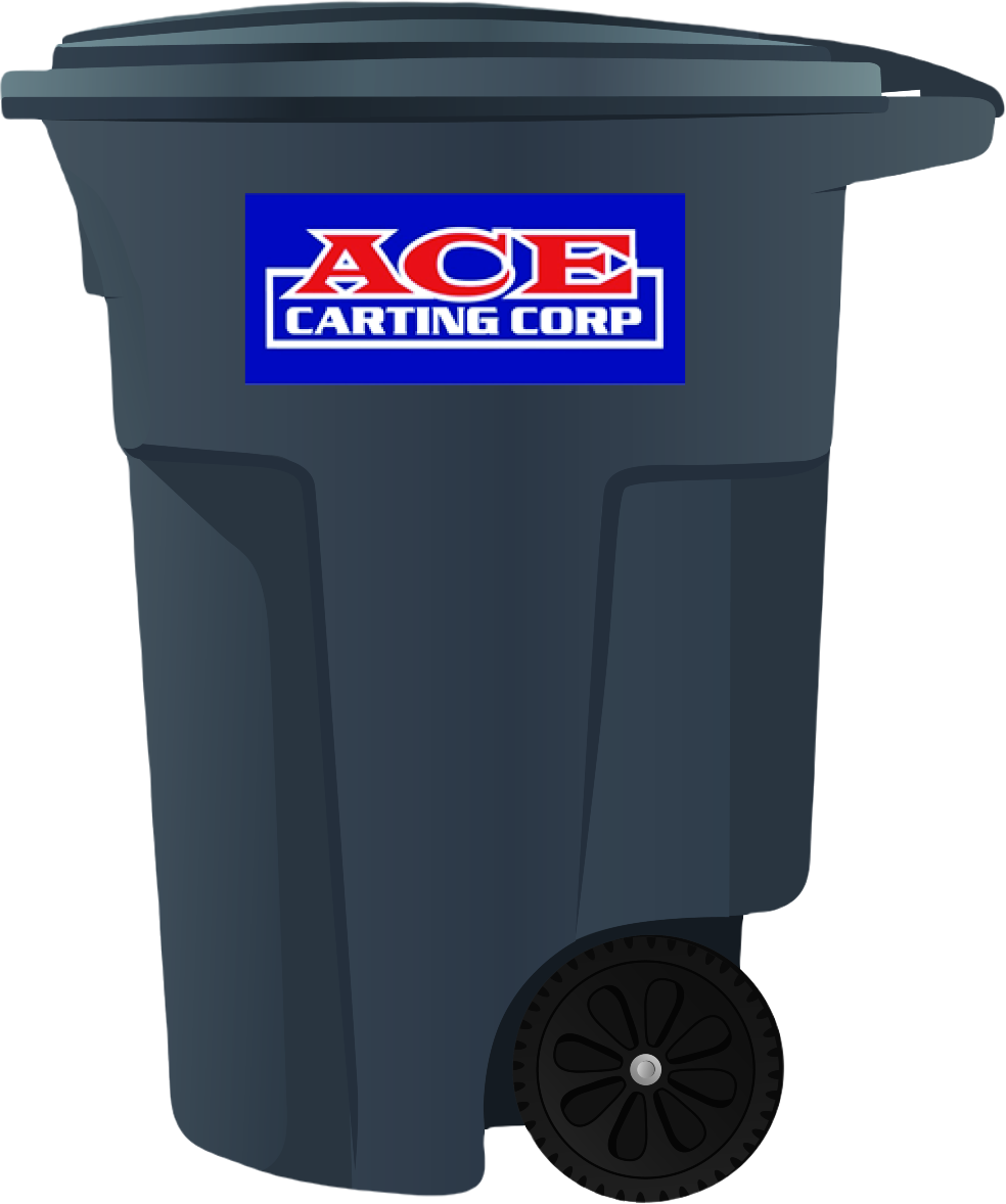 Ace Carting 95-gallon trash cart