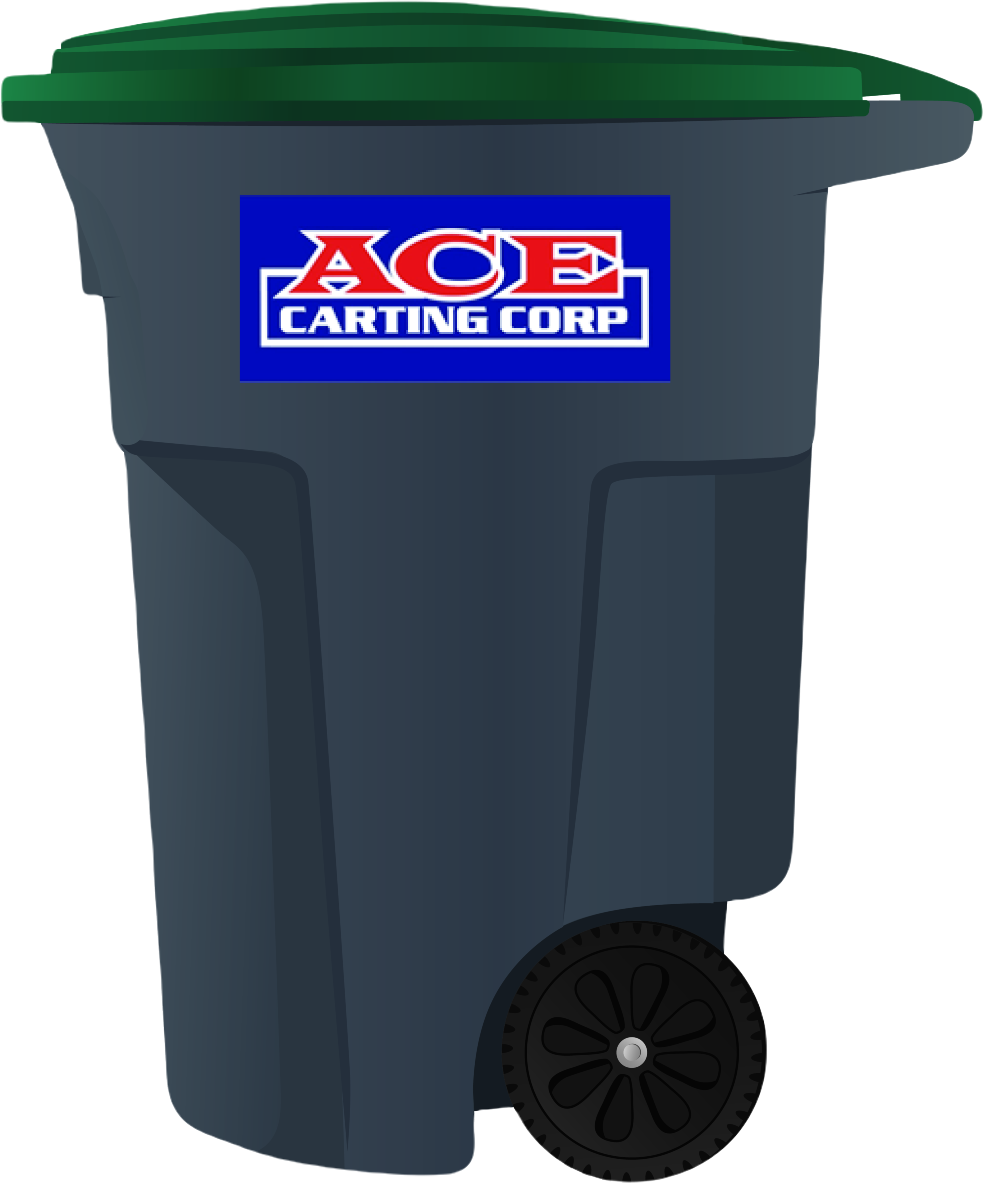 Ace Carting 95-gallon recycling cart